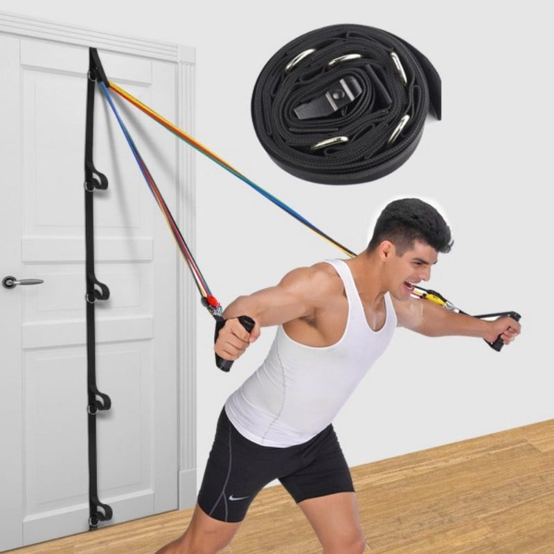 Portable Door Strap for Home Fitness Multi-point Anchor