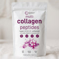 Multi collagen peptides powder for skin, hair, nails, and joint support