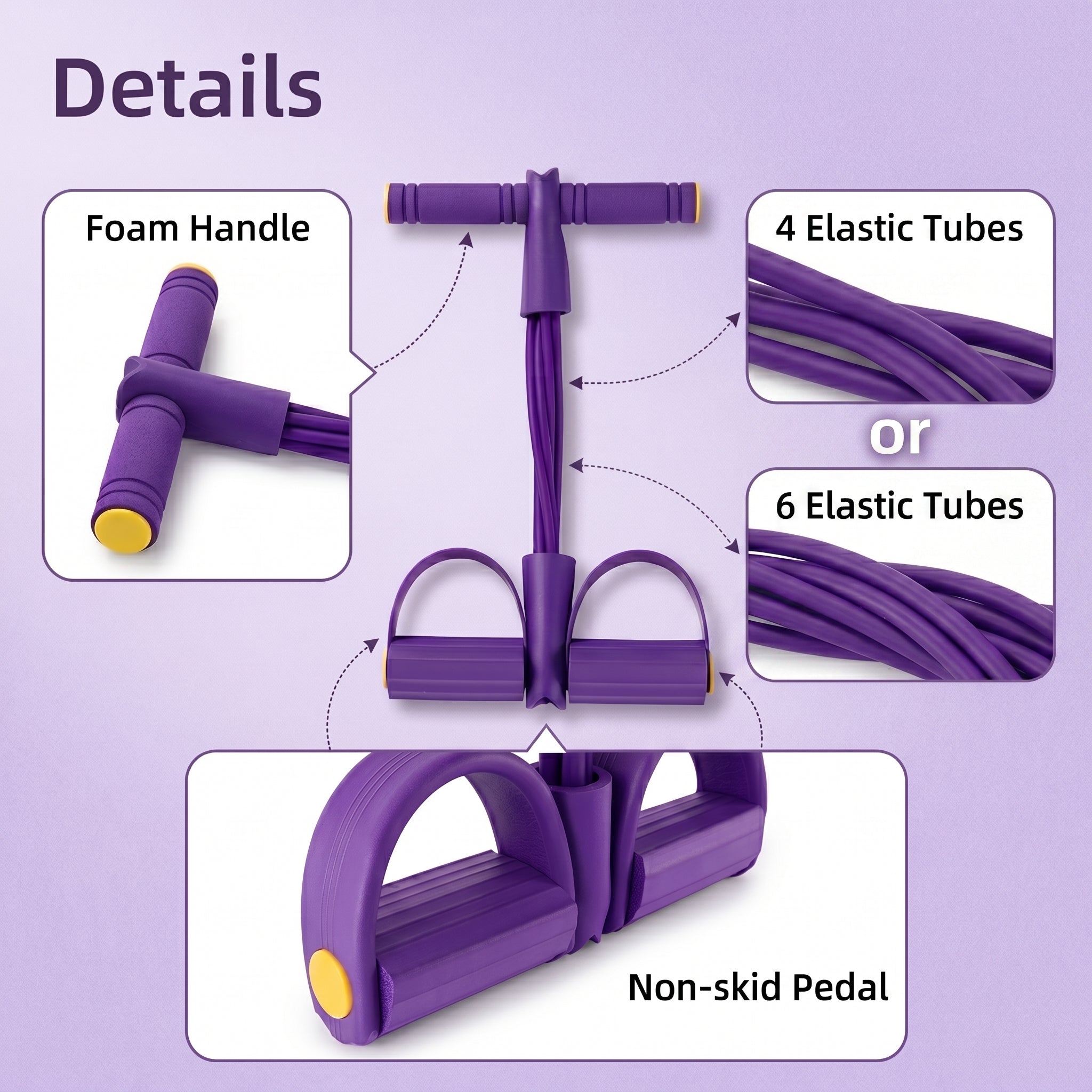 Resistance Band Pedal Exerciser